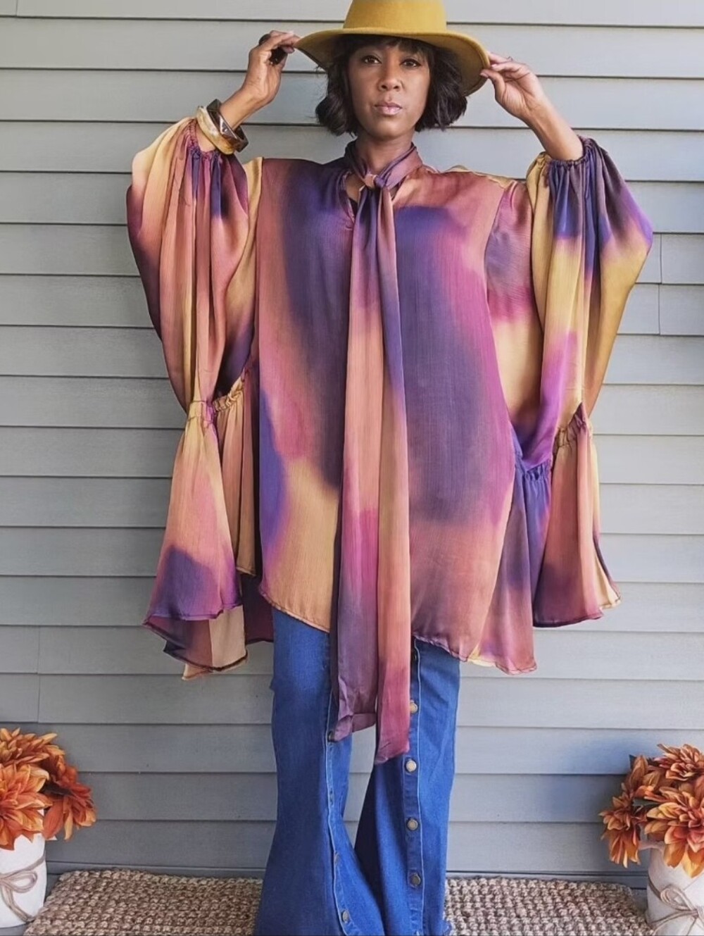 Multi Color Tunic Dress - Picture 4 of 11
